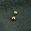 Plain Ball Stud Earrings
