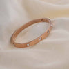 Crystal Love Bangle Bracelet