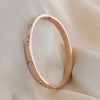 Crystal Love Bangle Bracelet